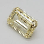 0.50ct Emerald Lab Grown Diamond (Colour Fancy Intense Yellow, Clarity SI2, IGI Certified)