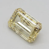 0.50ct Emerald Lab Grown Diamond (Colour Fancy Intense Yellow, Clarity SI2, IGI Certified)