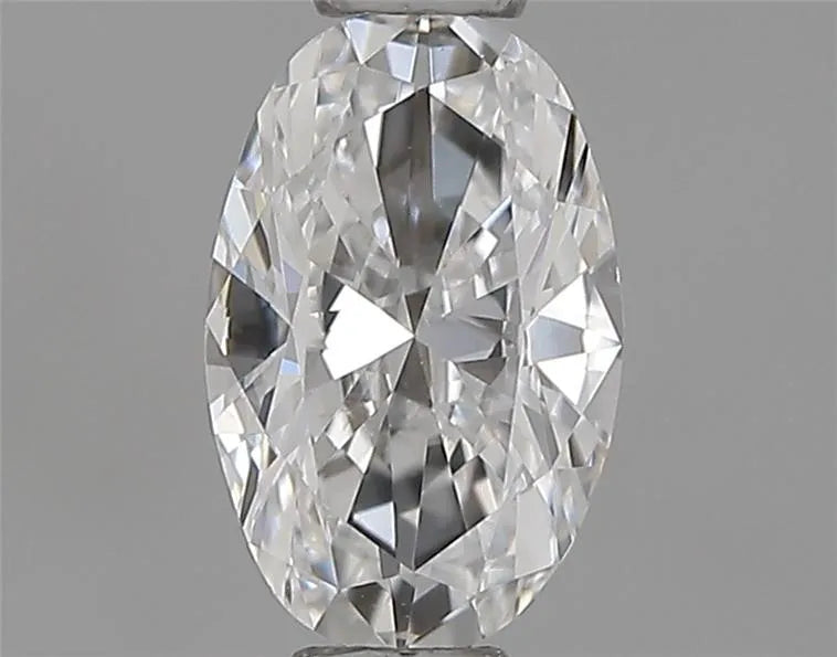 0.50ct Oval Natural Diamond (Colour D, Clarity VS2, Cut EX, GIA Certified)