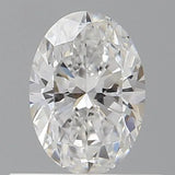 0.50ct Oval Natural Diamond (Colour E, Clarity IF, GIA Certified)