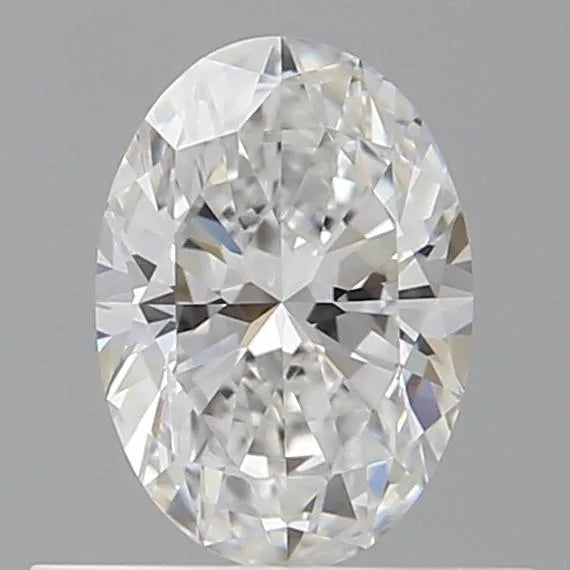 0.50ct Oval Natural Diamond (Colour E, Clarity IF, GIA Certified)