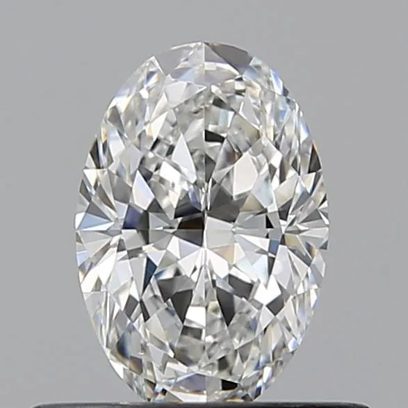0.50ct Oval Natural Diamond (Colour F, Clarity VS2, GIA Certified)