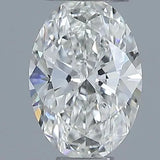 0.50ct Oval Natural Diamond (Colour G, Clarity IF, Cut EX, IGI Certified)