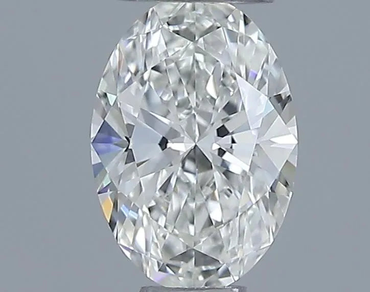 0.50ct Oval Natural Diamond (Colour G, Clarity IF, Cut EX, IGI Certified)