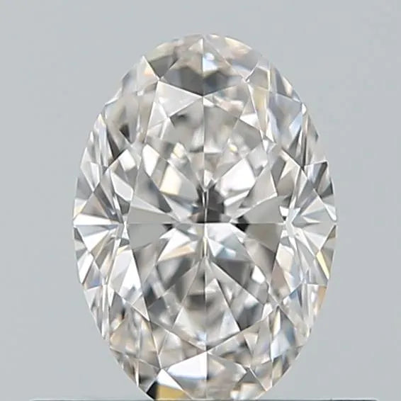 0.50ct Oval Natural Diamond (Colour H, Clarity IF, Cut EX, GIA Certified)