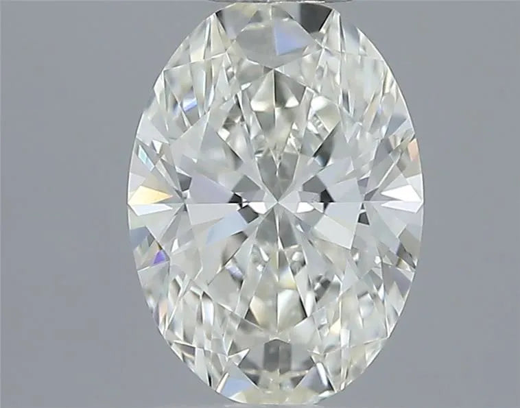 0.50ct Oval Natural Diamond (Colour H, Clarity IF, Cut EX, IGI Certified)