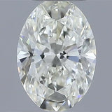 0.50ct Oval Natural Diamond (Colour J, Clarity VVS1, Cut EX, IGI Certified)