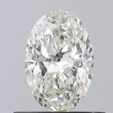 0.50ct Oval Natural Diamond (Colour J, Clarity VVS2, Cut EX, IGI Certified)