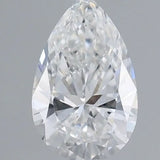 0.50ct Pear Natural Diamond (Colour E, Clarity VS2, Cut VG, IGI Certified)