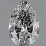 0.50ct Pear Natural Diamond (Colour G, Clarity I2, GIA Certified)