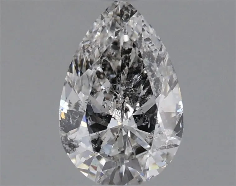 0.50ct Pear Natural Diamond (Colour G, Clarity I2, GIA Certified)