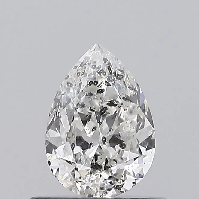 0.50ct Pear Natural Diamond (Colour H, Clarity I1, Cut VG, IGI Certified)