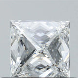 0.50ct Princess Natural Diamond (Colour E, Clarity VS2, GIA Certified)
