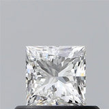 0.50ct Princess Natural Diamond (Colour F, Clarity VS2, GIA Certified)