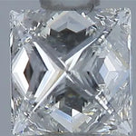 0.50ct Princess Natural Diamond (Colour I, Clarity IF, GIA Certified)