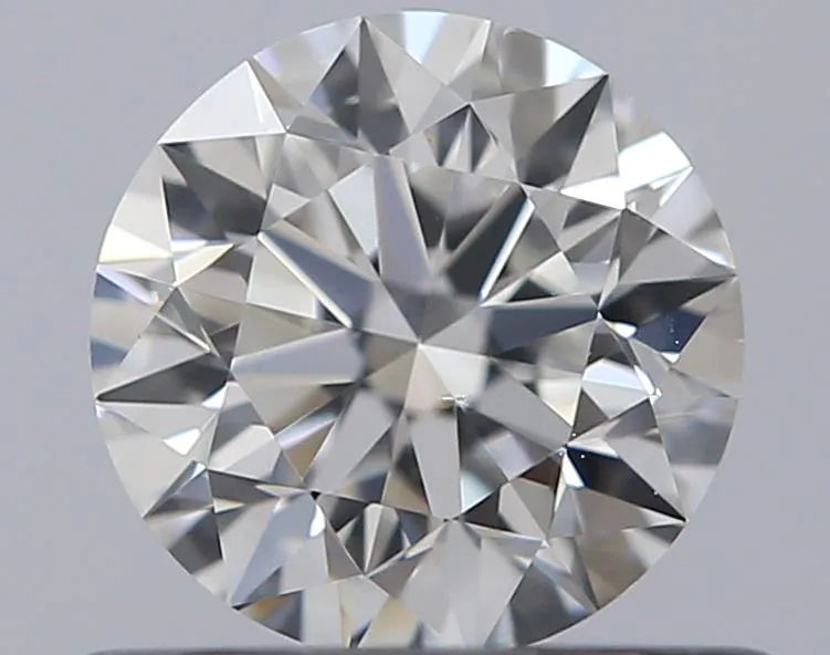 0.50ct Round Natural Diamond (Colour D, Clarity VS2, Cut EX, GIA Certified)