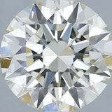 0.50ct Round Natural Diamond (Colour J, Clarity SI1, Cut EX, IGI Certified)