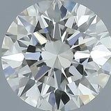 0.50ct Round Natural Diamond (Colour J, Clarity VS2, Cut EX, IGI Certified)