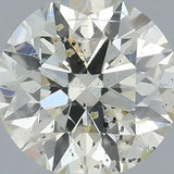 0.50ct Round Natural Diamond (Colour K, Clarity I1, Cut EX, IGI Certified)
