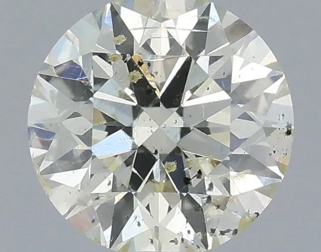 0.50ct Round Natural Diamond (Colour K, Clarity I1, Cut EX, IGI Certified)