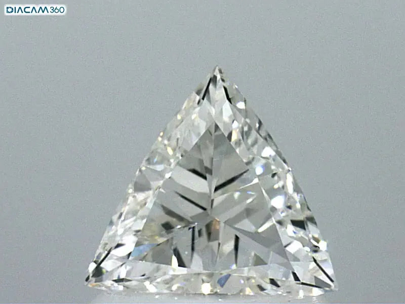 0.50ct Triangular Natural Diamond (Colour I, Clarity VVS1, GIA Certified)