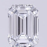 0.51ct Emerald Lab Grown Diamond (Colour F, Clarity VS1, IGI Certified)