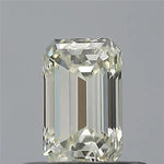 0.51ct Emerald Natural Diamond (Colour L, Clarity VVS1, GIA Certified)
