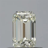 0.51ct Emerald Natural Diamond (Colour L, Clarity VVS1, GIA Certified)