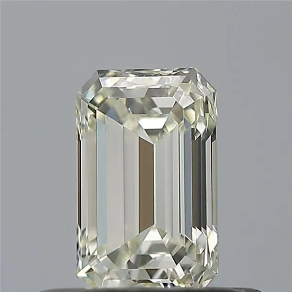 0.51ct Emerald Natural Diamond (Colour L, Clarity VVS1, GIA Certified)