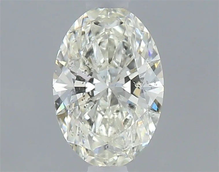 0.51ct Oval Natural Diamond (Colour L, Clarity I1, GIA Certified)