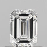 0.52ct Emerald Lab Grown Diamond (Colour D, Clarity VVS2, IGI Certified)