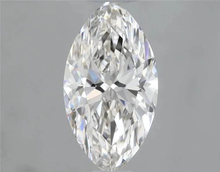 0.52ct Marquise Natural Diamond (Colour G, Clarity IF, Cut VG, IGI Certified)