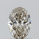 0.52ct Oval Natural Diamond (Colour L, Clarity SI1, GIA Certified)