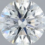 0.52ct Round Natural Diamond (Colour H, Clarity VS2, Cut EX, IGI Certified)