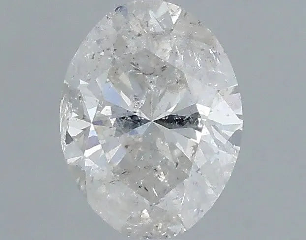 0.53ct Oval Natural Diamond (Colour H, Clarity I3, Cut VG, IGI Certified)