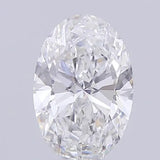 0.56ct Oval Lab Grown Diamond (Colour F, Clarity VS2, Uncertified)