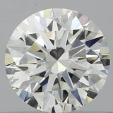 0.56ct Round Natural Diamond (Colour F, Clarity VVS2, Cut EX, GIA Certified)