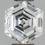 0.57ct Hexagonal Lab Grown Diamond (Colour D, Clarity VVS1, IGI Certified)
