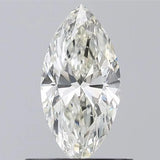 0.57ct Marquise Natural Diamond (Colour K, Clarity SI1, Cut EX, IGI Certified)
