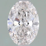 0.57ct Oval Lab Grown Diamond (Colour G, Clarity SI1, IGI Certified)