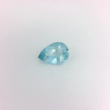 0.57ct Pear Natural Aquamarine (Colour Blue, Clarity Eye Clean, Cut Faceted)