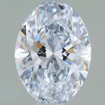 0.58ct Oval Lab Grown Diamond (Colour G, Clarity VS1, IGI Certified)