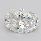 0.60ct Oval Lab Grown Diamond (Colour F, Clarity VS1, Uncertified)