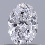 0.60ct Oval Natural Diamond (Colour D, Clarity IF, GIA Certified)