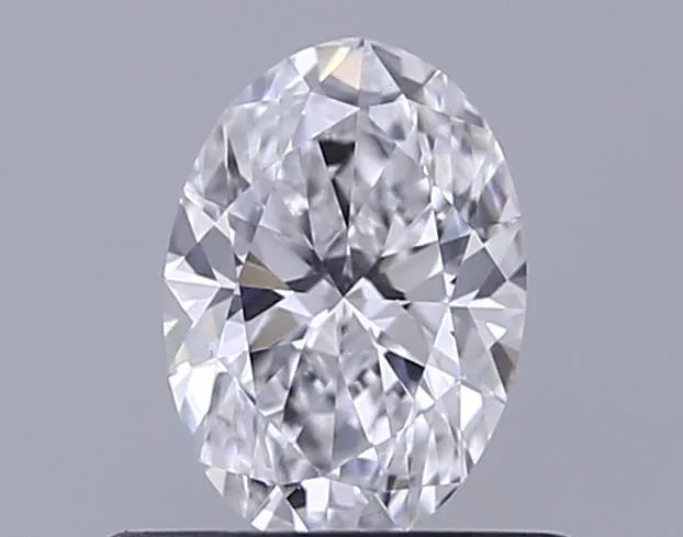 0.60ct Oval Natural Diamond (Colour D, Clarity IF, GIA Certified)