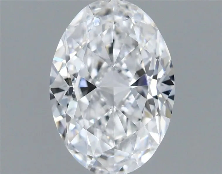 0.60ct Oval Natural Diamond (Colour D, Clarity VVS2, GIA Certified)