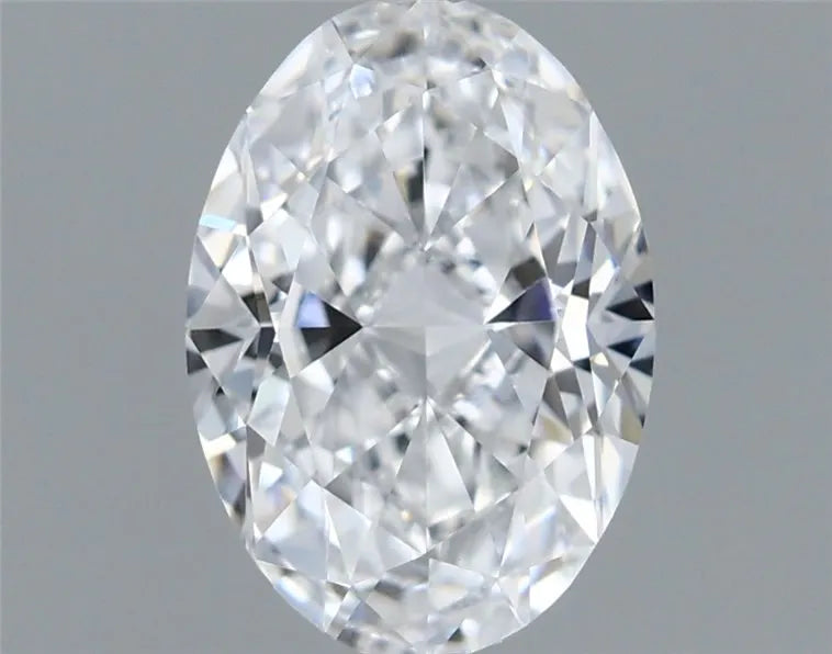 0.60ct Oval Natural Diamond (Colour D, Clarity VVS2, GIA Certified)
