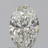 0.60ct Oval Natural Diamond (Colour J, Clarity VS1, Cut EX, GIA Certified)