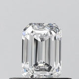 0.61ct Emerald Lab Grown Diamond (Colour D, Clarity VVS2, IGI Certified)