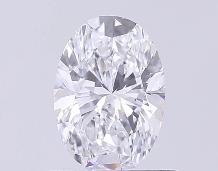 0.61ct Oval Lab Grown Diamond (Colour D, Clarity VVS2, IGI Certified)